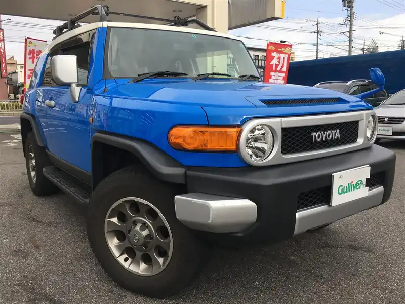 10066581 | カタログ画像：ＦＪクルーザー（FJ CRUISER） カラーパッケージ 2010年12月 CBA-GSJ15W 4000cc ツートーン ブルー メイン（その他）