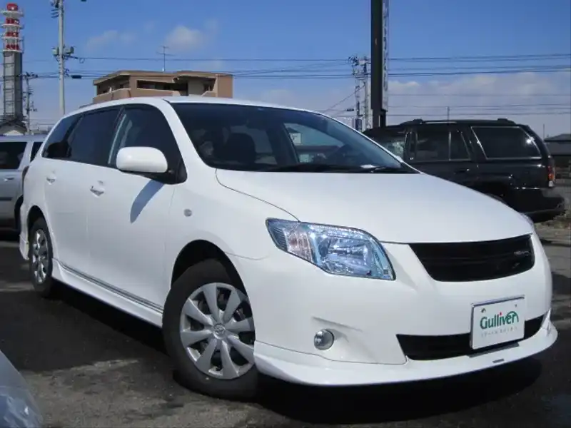 カタログ画像：カローラフィールダー（COROLLA FIELDER） １．５Ｘ Ｇエディション 2008年10月 DBA-NZE141G 1500cc スーパーホワイトⅡ 燃費18.0km / l  メイン（その他）