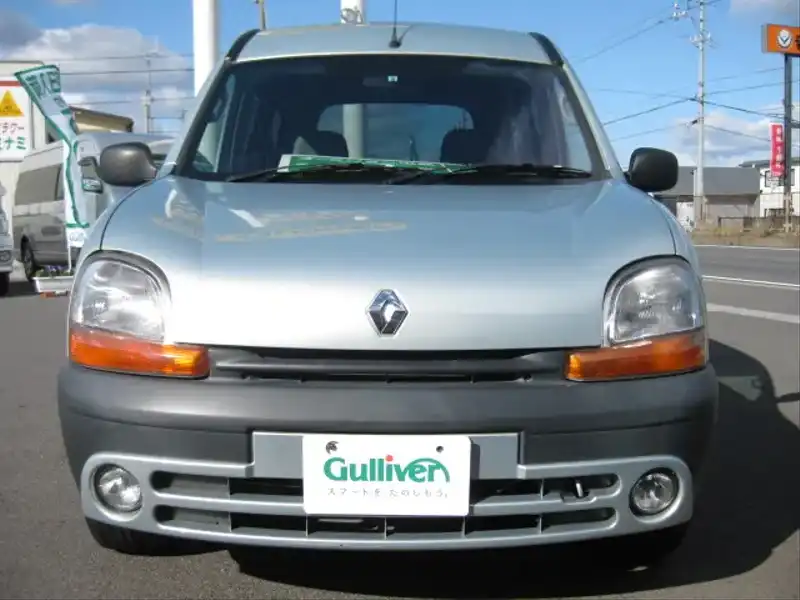 カタログ画像：カングー（KANGOO） １．４ 2002年3月 GF-KCK7J 1400cc コスミック・グレーＭ フロント