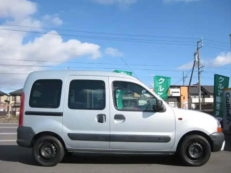 カタログ画像：カングー（KANGOO） １．４ 2002年3月 GF-KCK7J 1400cc コスミック・グレーＭ 外装