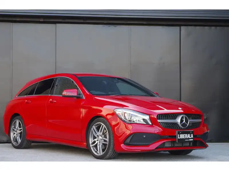 カタログ画像：ＣＬＡクラス シューティングブレーク（CLA-CLASS SHOOTING BRAKE） ＣＬＡ１８０ シューティングブレーク スポーツ 2016年8月 DBA-117942 1600cc ジュピターレッド（Ｓ） 燃費16.2km / l メイン（その他）