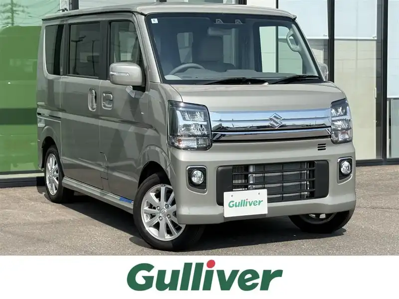 カタログ画像：エブリイワゴン（EVERY WAGON） ＰＺターボスペシャル 標準ルーフ 2024年2月 3BA-DA17W 660cc モスグレーメタリック 燃費15.1km / l メイン（その他）