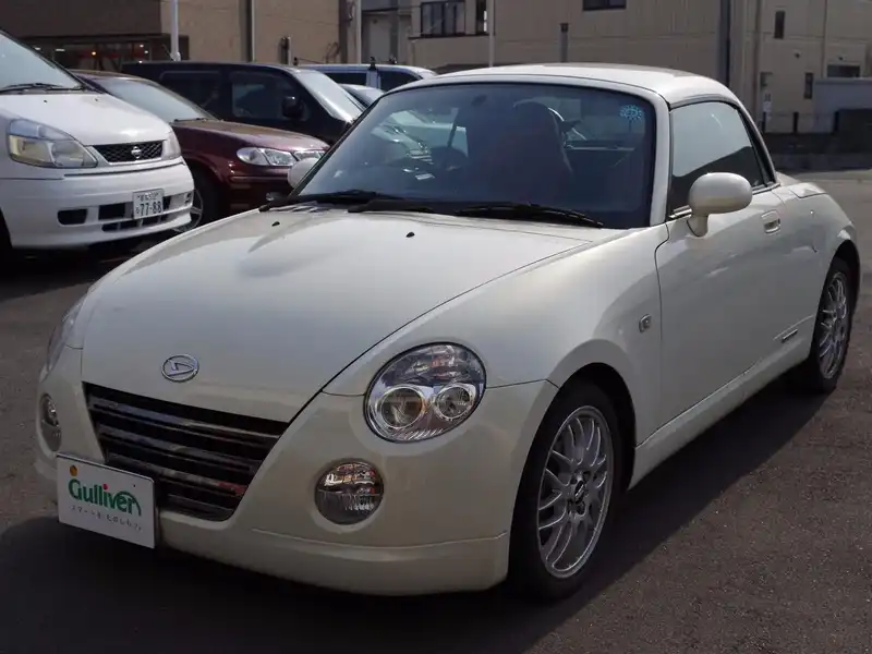 カタログ画像：コペン（COPEN） アルティメットエディションⅡ 2008年12月 ABA-L880K 660cc ホワイト 燃費15.2km / l  外装