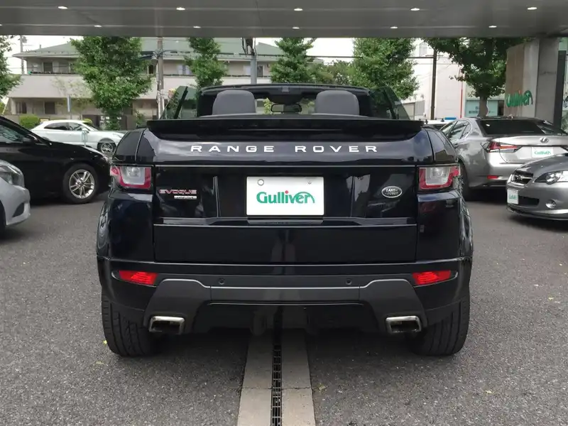 10113653 | カタログ画像：レンジローバーイヴォークコンバーチブル（RANGE ROVER EVOQUE CONVERTIBLE） ＨＳＥダイナミック 2017年11月 DBA-LV2XB 2000cc サントリーニ・ブラックorナルヴィックブラック バック