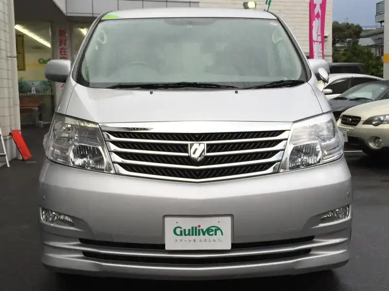 カタログ画像：アルファードＧ（ALPHARD G） ＭＸ Ｌエディション 2007年6月 CBA-MNH15W 3000cc シルバーメタリック 燃費8.6km / l  フロント