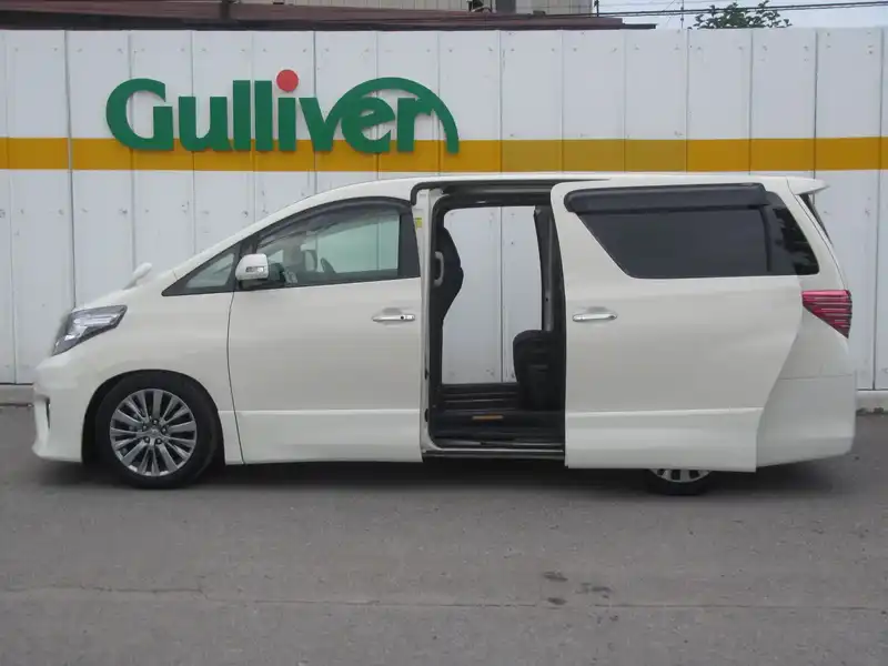 カタログ画像：アルファード（ALPHARD） ２４０Ｓ タイプゴールド 2012年9月 DBA-ANH25W 2400cc ゴールドパールクリスタルシャイン 燃費10.4km / l 外装