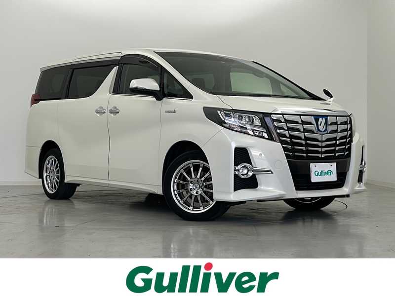 トヨタ アルファード　ハイブリッドSR ホワイトパールクリスタルシャイン トヨタ アルファード ハイブリッドSR の中古車詳細 (41,162km