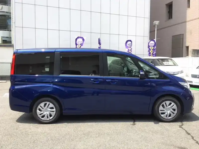 カタログ画像：ステップワゴン（STEPWAGON） Ｇ ホンダセンシング 2016年5月 DBA-RP1 1500cc コバルトブルー・パール 燃費16.2km / l 外装