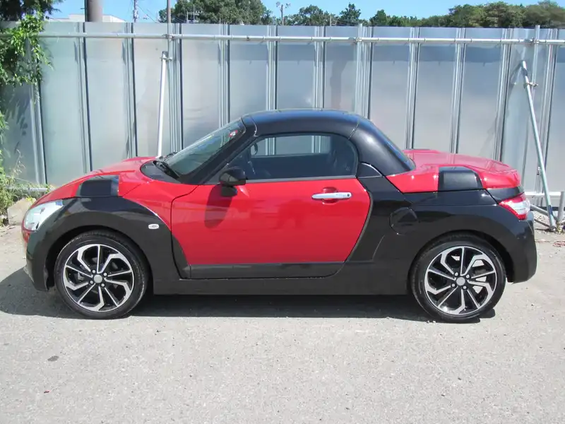 カタログ画像：コペン（COPEN） エクスプレイ 2021年4月 3BA-LA400K 660cc マタドールレッドパール 燃費18.6km / l 外装