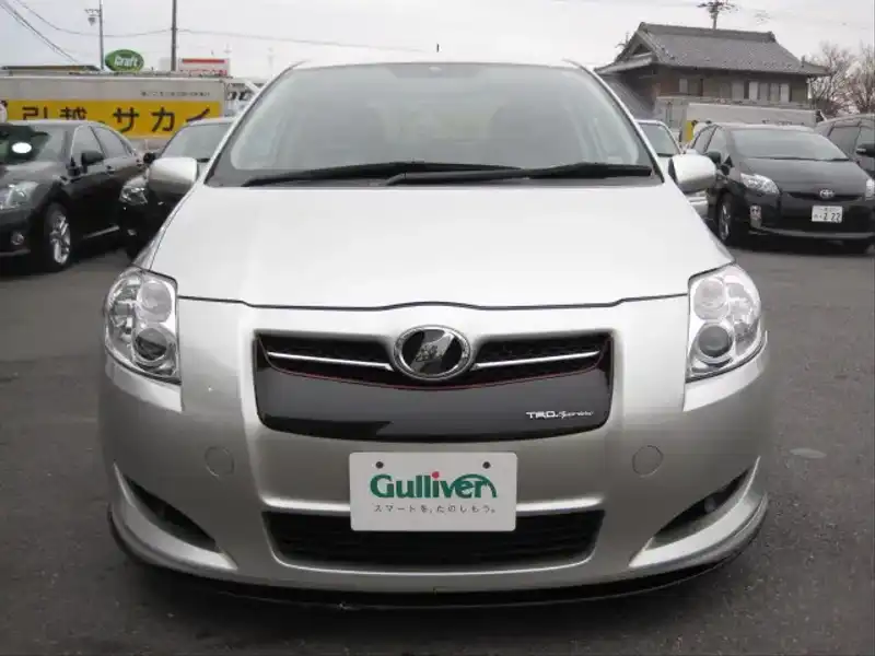 10052475 | カタログ画像：オーリス（AURIS） １５０Ｘ Ｓパッケージ 2008年12月 DBA-NZE154H 1500cc シルバーメタリック フロント