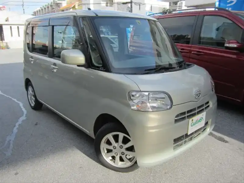 カタログ画像：タント（TANTO） カスタムＸ 2007年12月 DBA-L375S 660cc シャンパンメタリックオパール 燃費18.8km / l  メイン（その他）