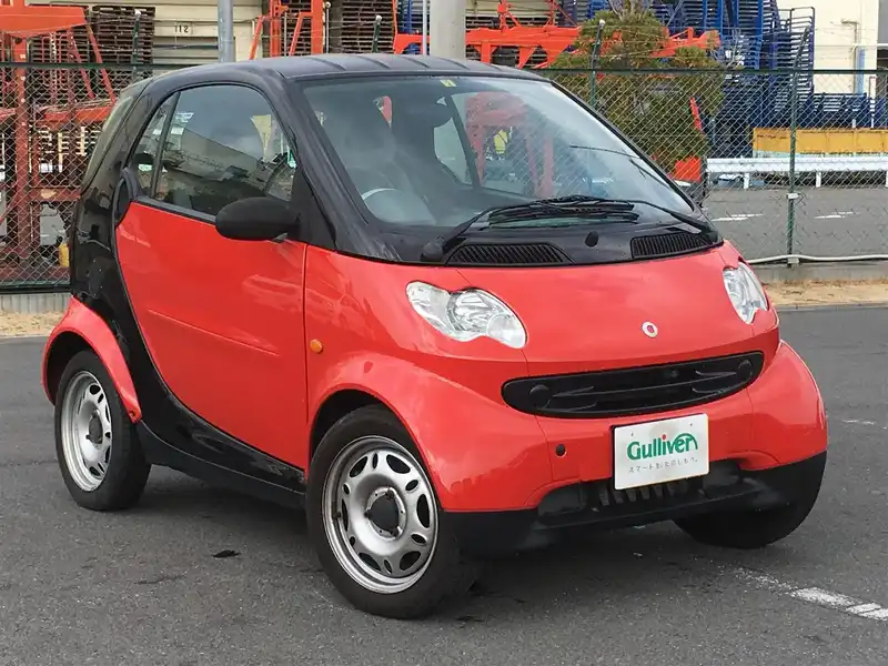 カタログ画像：スマートフォーツーＫ（SMART FORTWO K） ベースグレード 2004年5月 GH-450335 600cc ファットレッド 燃費19.0km / l  メイン