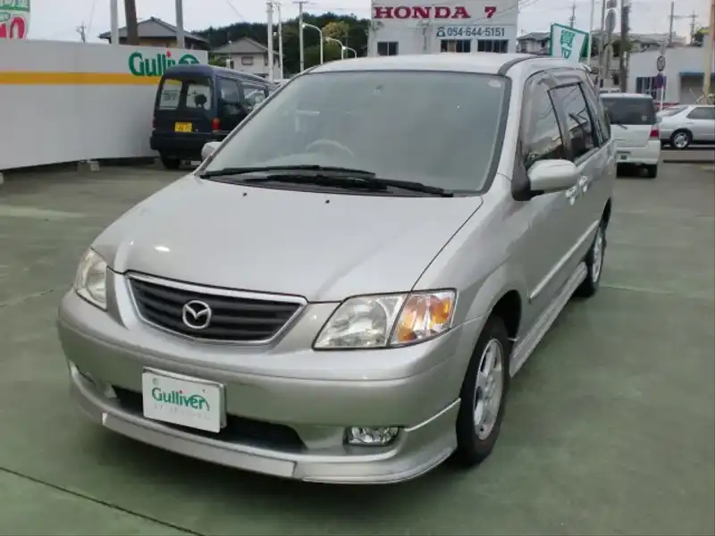 カタログ画像：ＭＰＶ（MPV） アストラル・スポーティ 2000年12月 GF-LWEW 2000cc サンライトシルバーメタリック 燃費9.6km / l  外装