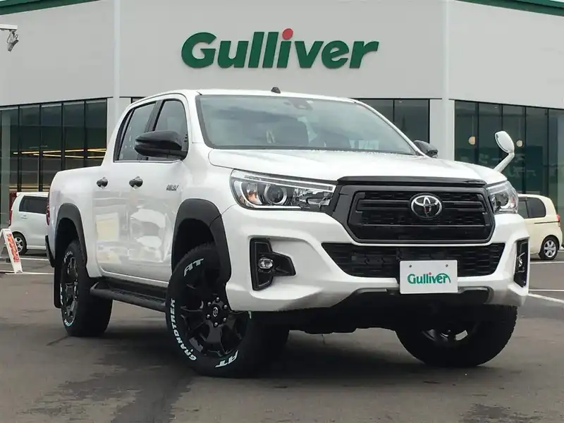 カタログ画像：ハイラックス（HILUX） Ｚ ブラックラリーエディション 2019年10月 QDF-GUN125 2400cc スーパーホワイトⅡ 燃費11.8km / l メイン（その他）