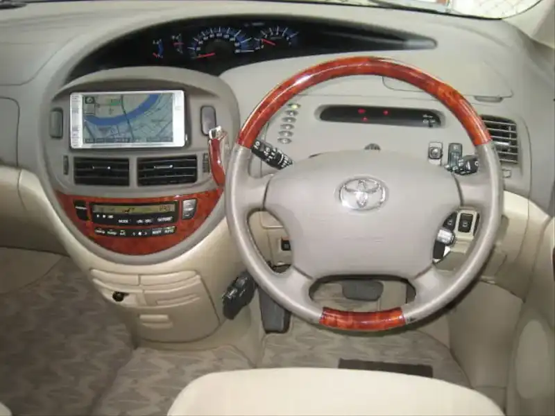 カタログ画像：エスティマＬ（ESTIMA L） Ｇ サイドリフトアップシート装着車 2004年9月 TA-MCR30W 3000cc シルバーメタリック 燃費9.0km / l  内装