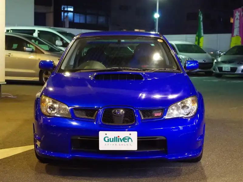 カタログ画像：インプレッサ（IMPREZA） ＷＲＸ ＳＴＩ 2005年6月 GH-GDB 2000cc ＷＲブルー・マイカ 燃費10.2km / l  内装