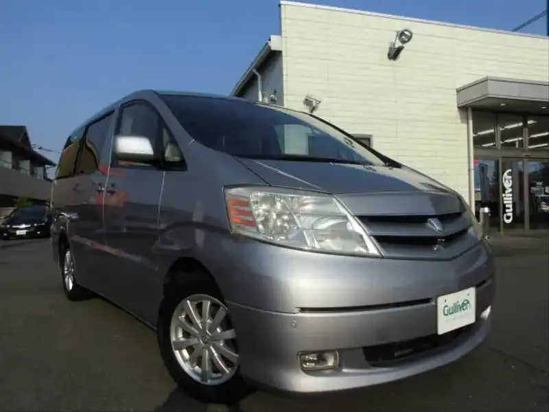 10018890 | カタログ画像：アルファードハイブリッド（ALPHARD HYBRID） Ｇエディション 2004年4月 CAA-ATH10W 2400cc ライトパープルメタリック メイン（その他）