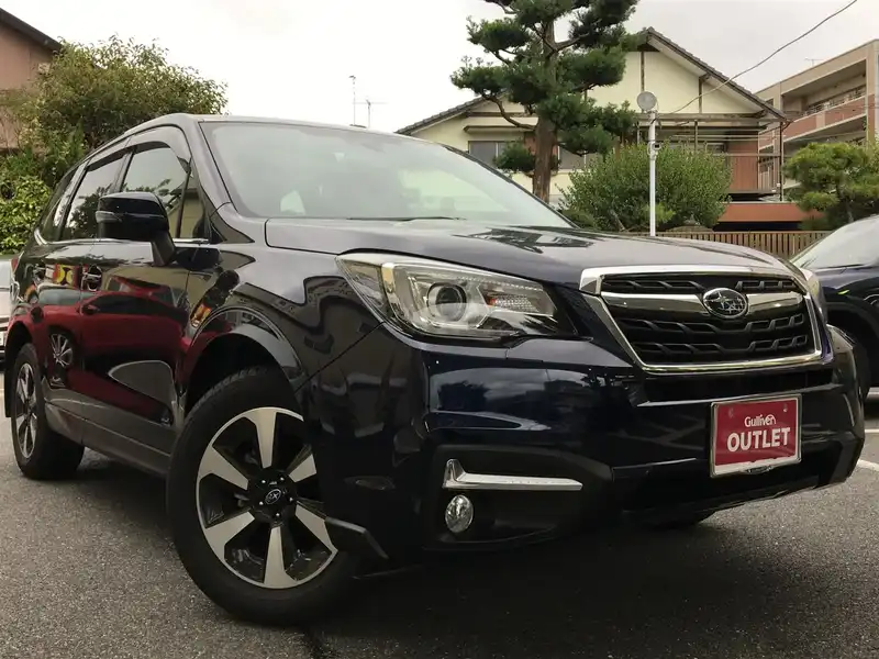 カタログ画像：フォレスター（FORESTER） ２．０ｉ－Ｌ 2015年11月 DBA-SJ5 2000cc ダークブルー・パール 燃費16.0km / l メイン（その他）