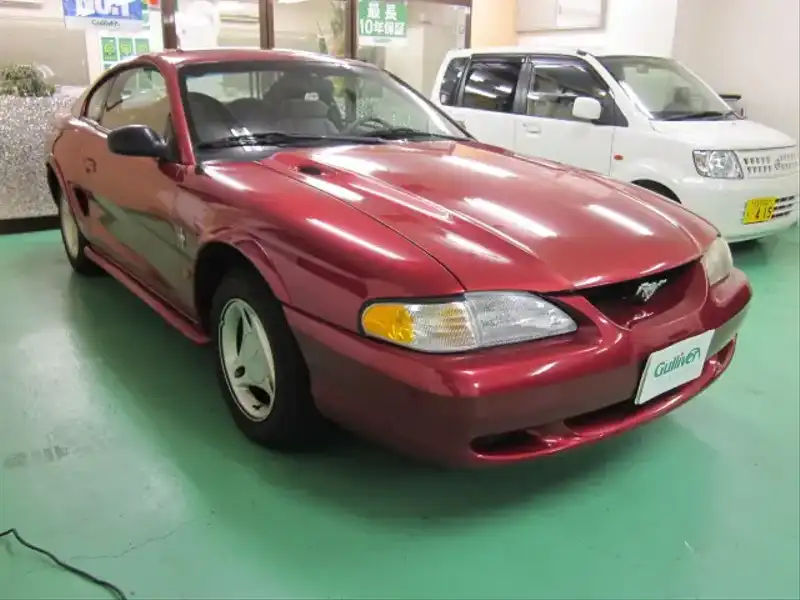 カタログ画像：マスタング（MUSTANG） Ｇクーペ 1995年10月 E-1FARW40 3800cc リオレッドC 燃費8.3km / l  メイン