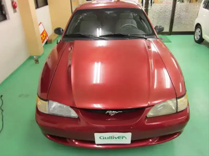 カタログ画像：マスタング（MUSTANG） Ｇクーペ 1995年10月 E-1FARW40 3800cc リオレッドC 燃費8.3km / l  フロント