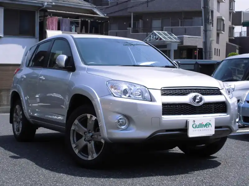 カタログ画像：ＲＡＶ４（RAV4） スタイル Ｓパッケージ 2014年4月 DBA-ACA36W 2400cc シルバーメタリック 燃費12.2km / l メイン