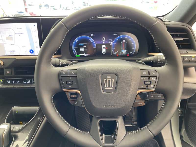 カタログ画像：クラウンクロスオーバー（CROWN CROSSOVER） Ｚ 2024年4月 6AA-AZSH35 2500cc プレシャスホワイトパールorブラック×プレシャスホワイトパール 燃費22.2km / l 内装