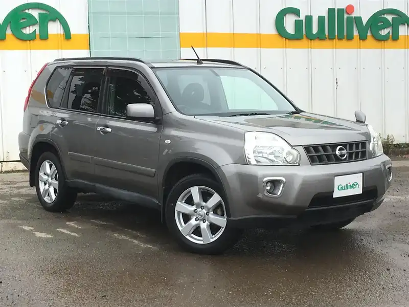 カタログ画像：エクストレイル（X-TRAIL） ２０Ｘ 2009年4月 DBA-NT31 2000cc ブレードシルバー（Ｍ）orダイヤモンドシルバー（Ｍ） 燃費13.2km / l  メイン（その他）