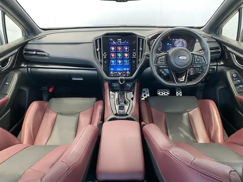 カタログ画像：ＷＲＸ Ｓ４（WRX S4） ＳＴＩスポーツＲ－ブラックリミテッド 2024年12月 5BA-VBH 2400cc クリスタルブラック・シリカ 燃費10.7km / l 内装