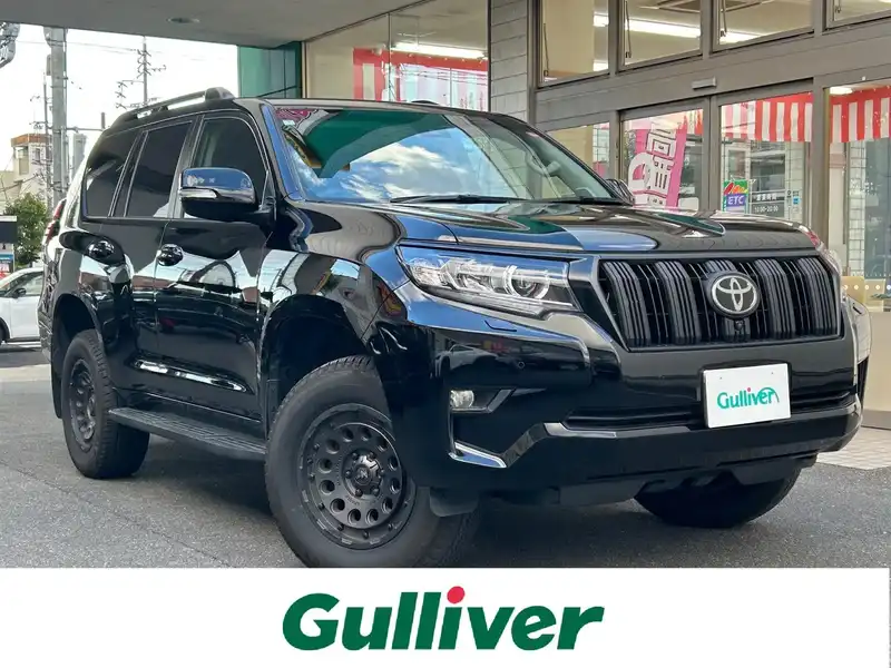 カタログ画像：ランドクルーザープラド（LAND CRUISER PRADO） ＴＸ 2022年8月 3BA-TRJ150W 2700cc ブラックorアティチュードブラックマイカ 燃費8.3km / l メイン（その他）