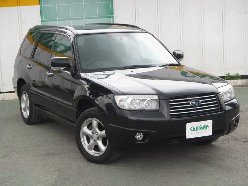 カタログ画像：フォレスター（FORESTER） ２．０ＸＳ 2005年1月 CBA-SG5 2000cc オブシディアンブラック・パール 燃費13.0km / l  メイン（その他）