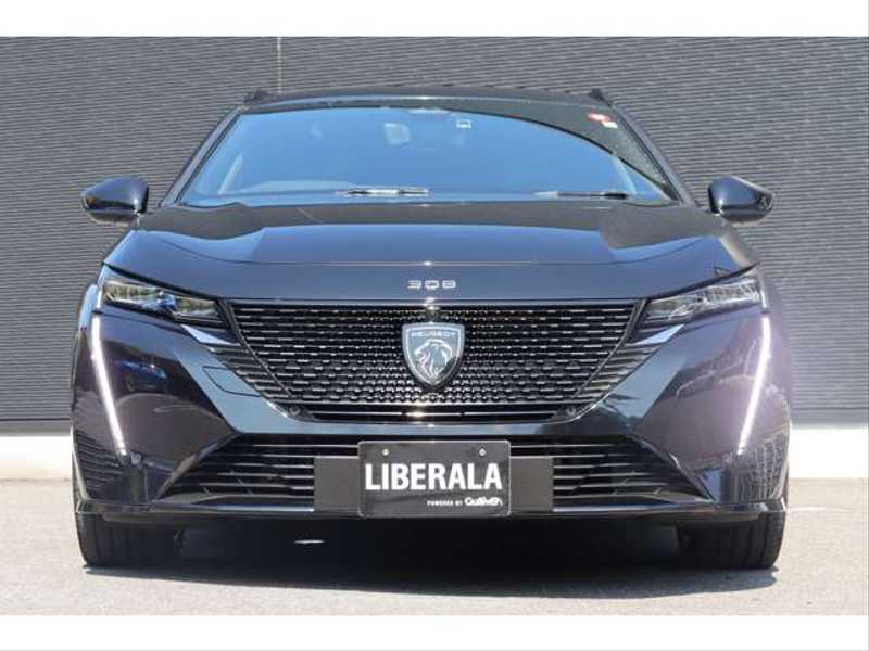 カタログ画像：３０８（308） ＳＷ ＧＴ ブルーＨＤｉ 2020年8月 3DA-T9WAH01 2000cc ペルラ・ネラ・ブラック 燃費17.0km / l フロント
