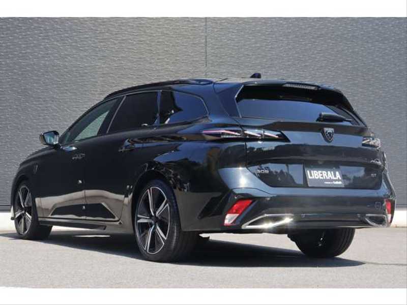 カタログ画像：３０８（308） ＳＷ ＧＴ ブルーＨＤｉ 2020年8月 3DA-T9WAH01 2000cc ペルラ・ネラ・ブラック 燃費17.0km / l バック