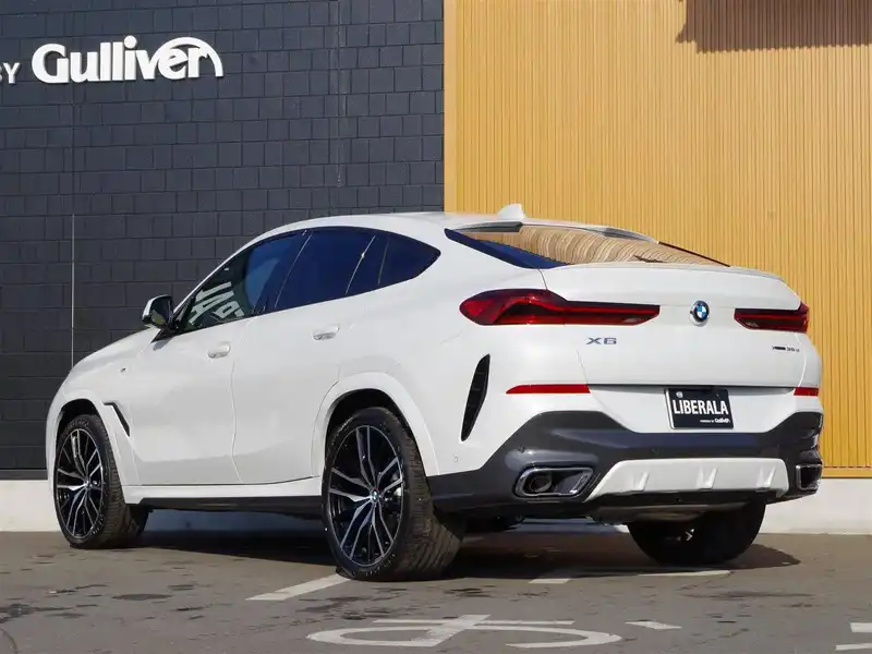 カタログ画像：Ｘ６（X6） ｘＤｒｉｖｅ ３５ｄ Ｍスポーツ 2019年12月 7DA-GT30 3000cc アルピン・ホワイト（ソリッド・カラー） バック