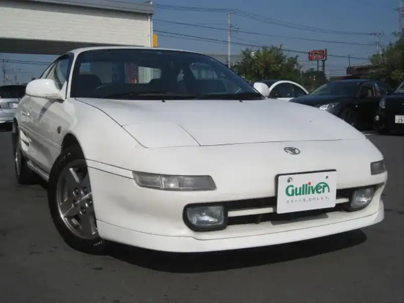 カタログ画像：ＭＲ２（MR2） ＧＴ－Ｓ 1996年6月 E-SW20 2000cc スーパーホワイトII 燃費10.6km / l  メイン