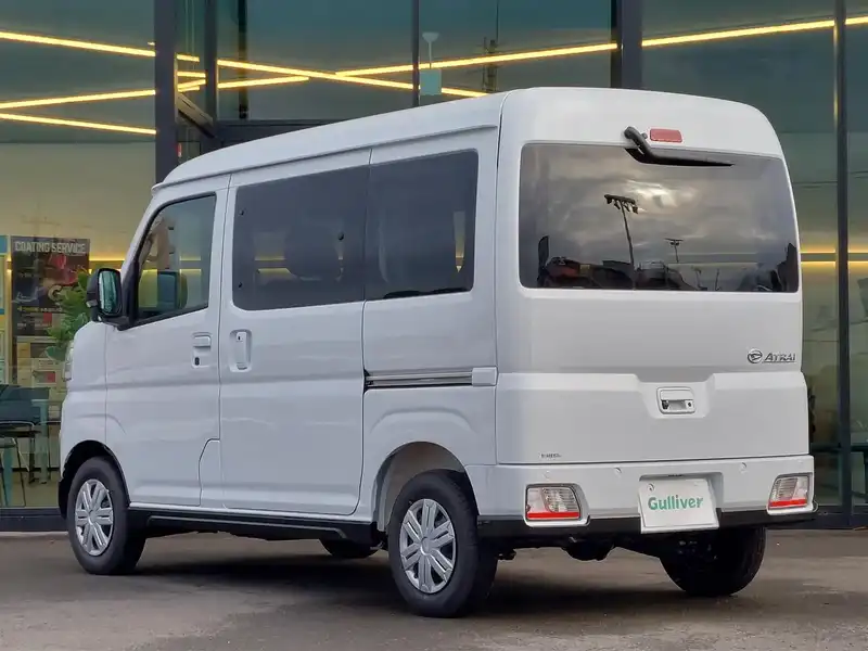 カタログ画像：アトレー（ATRAI） Ｘ 2024年11月 3BD-S700V 660cc シャイニングホワイトパール 燃費14.7km / l バック