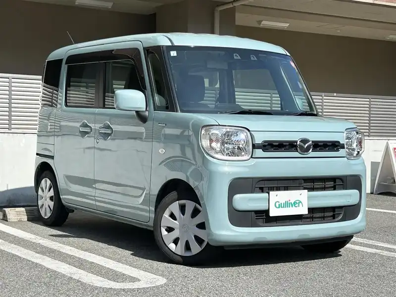 カタログ画像：フレアワゴン（FLAIR WAGON） ハイブリッドＸＳ 2021年12月 5AA-MM53S 660cc オフブルーメタリック 燃費21.2km / l メイン（その他）