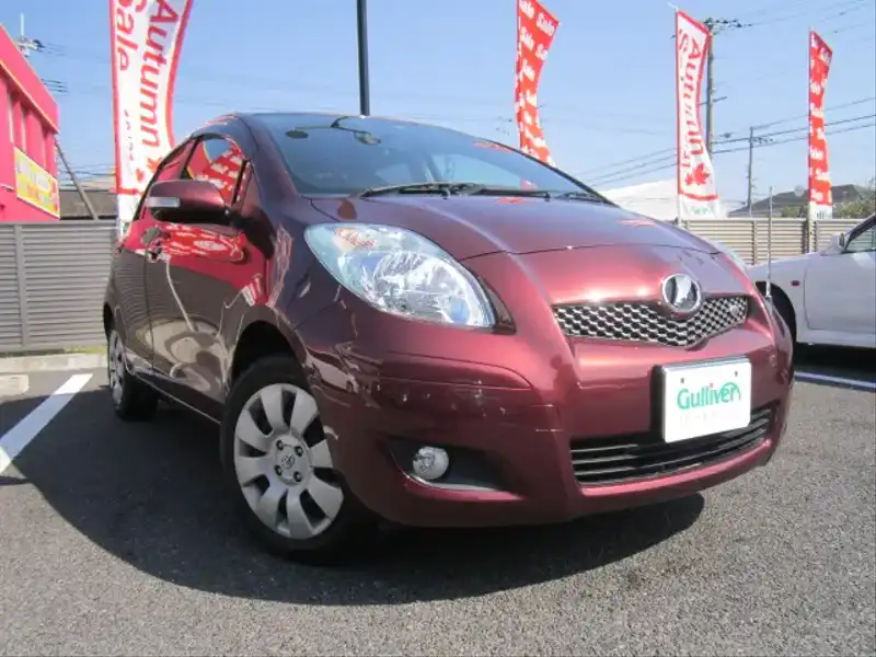 カタログ画像：ヴィッツ（VITZ） アイル 2009年8月 DBA-SCP90 1300cc ダークレッドマイカ 燃費20.0km / l  メイン（その他）