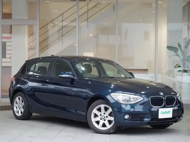 カタログ画像：１シリーズ（1 SERIES） １１６ｉ 2014年8月 DBA-1A16 1600cc ミッドナイト・ブルー（メタリック・カラー） 燃費16.6km / l メイン（その他）