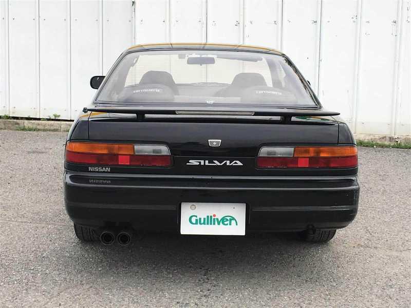 カタログ画像：シルビア（SILVIA） Ｑ’ｓ クラブセレクション 1992年1月 E-PS13 2000cc スーパーブラックｏｒスーパーブラック（スーパーファインコーティング） 燃費9.3km / l  バック