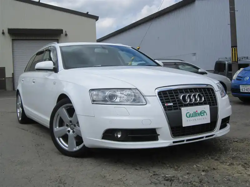 カタログ画像：Ａ６アバント（A6 AVANT） ２．８ＦＳＩクワトロ リミテッド 2008年9月 ABA-4FBDXS 2800cc アイビスホワイト 燃費9.3km / l  メイン（その他）