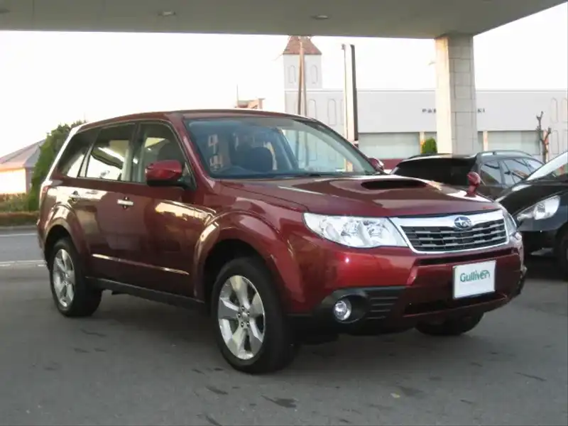 カタログ画像：フォレスター（FORESTER） ２．０ＸＴ 2009年1月 CBA-SH5 2000cc カメリアレッド・パール 燃費13.0km / l  メイン（その他）