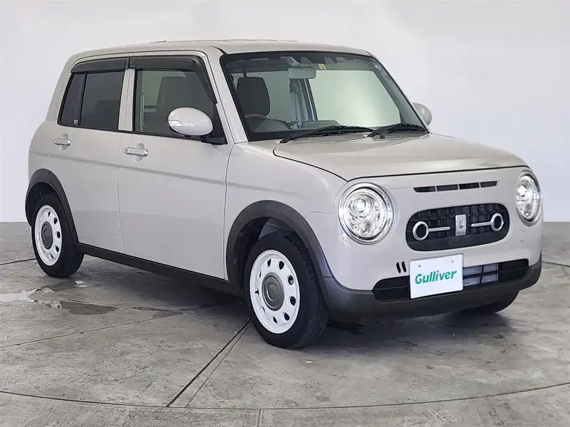 カタログ画像：アルトラパンＬＣ（ALTO LAPIN LC） Ｘ 2022年6月 5BA-HE33S 660cc フォーンベージュメタリックorソフトベージュメタリック 燃費26.2km / l メイン（その他）