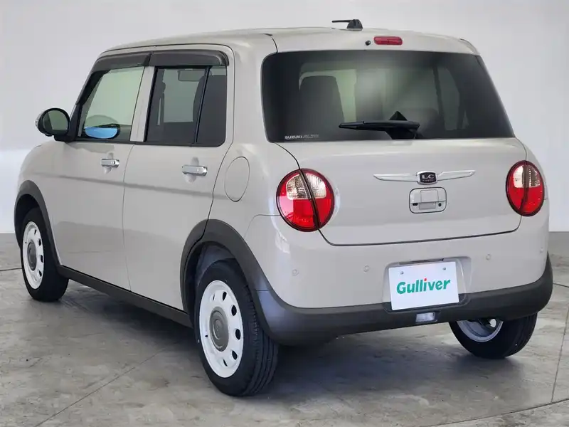 カタログ画像：アルトラパンＬＣ（ALTO LAPIN LC） Ｘ 2022年6月 5BA-HE33S 660cc フォーンベージュメタリックorソフトベージュメタリック 燃費26.2km / l 外装