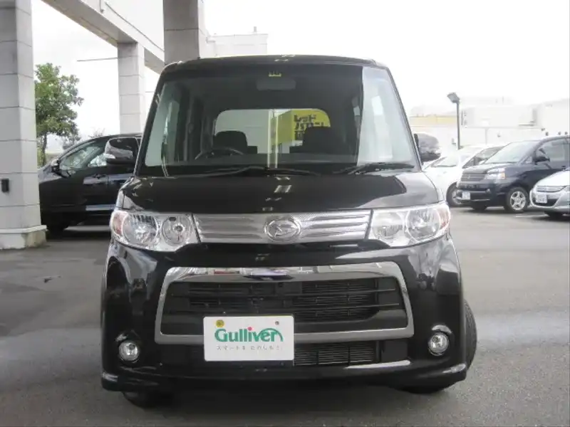 カタログ画像：タント（TANTO） カスタムＬ 2012年9月 DBA-L375S 660cc ブラックマイカメタリック 燃費25.0km / l フロント