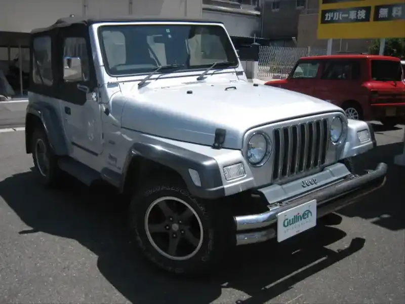 カタログ画像：ジープ・ラングラー（JEEP WRANGLER） エクストリームスポーツ 2004年3月 GH-TJ40S 4000cc ブライトシルバーメタリッククリアコート 燃費6.6km / l  メイン