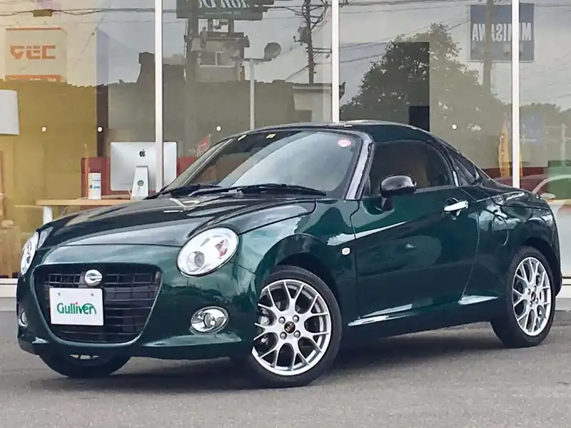 カタログ画像：コペン（COPEN） クーペ 2019年1月 DBA-LA400K改 660cc ブリティッシュグリーンマイカ フロント