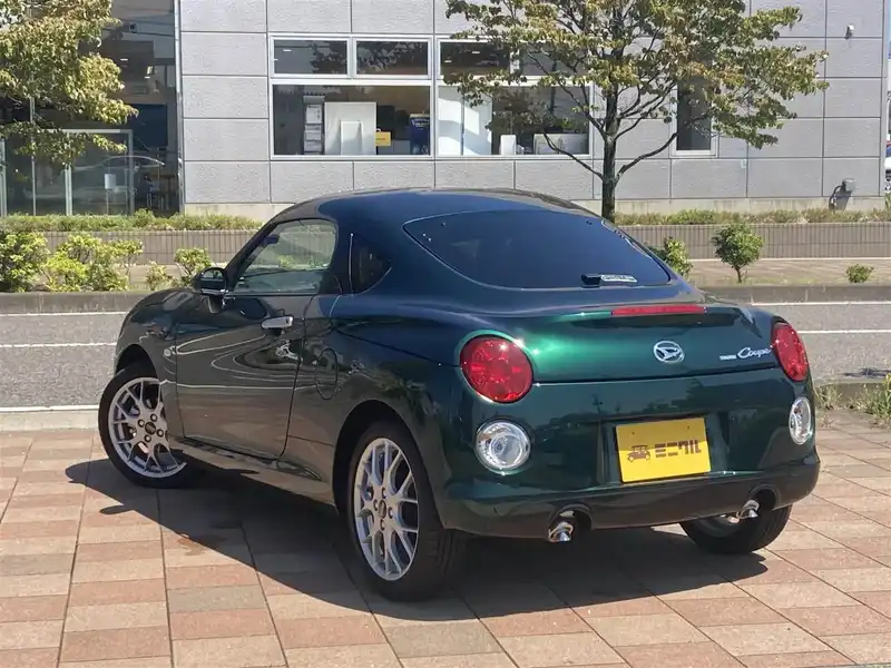 カタログ画像：コペン（COPEN） クーペ 2019年1月 DBA-LA400K改 660cc ブリティッシュグリーンマイカ バック