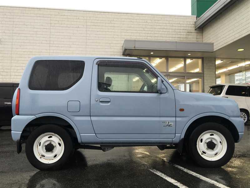 カタログ画像：ジムニー（JIMNY） Ｊ２ 2001年2月 TA-JB23W 660cc ミスティブルー 燃費16.4km / l  外装