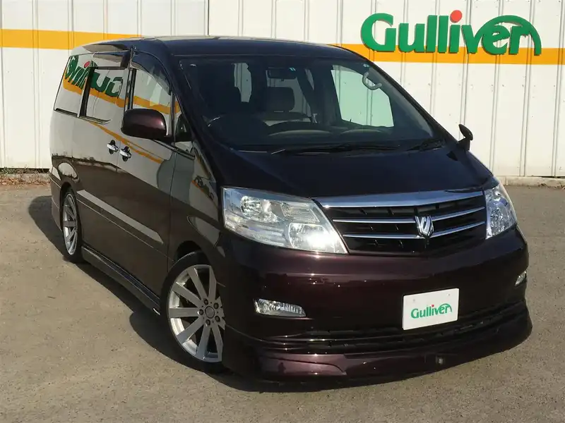 10041409 | カタログ画像：アルファードＶ（ALPHARD V） ＡＸ Ｌエディション 2007年6月 DBA-ANH15W 2400cc ブラッキッシュレッドマイカ メイン（その他）