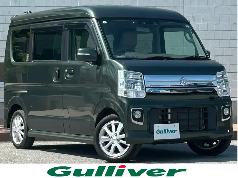 カタログ画像：エブリイワゴン（EVERY WAGON） ＰＺターボスペシャル ハイルーフ 2019年6月 ABA-DA17W 660cc ブルーイッシュブラックパール３ 燃費16.2km / l メイン（その他）